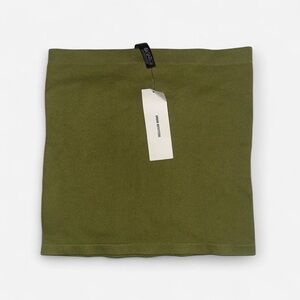 Urban Outfitters Out From Under Olive Green Crop Seamless Tube Top Size M/L